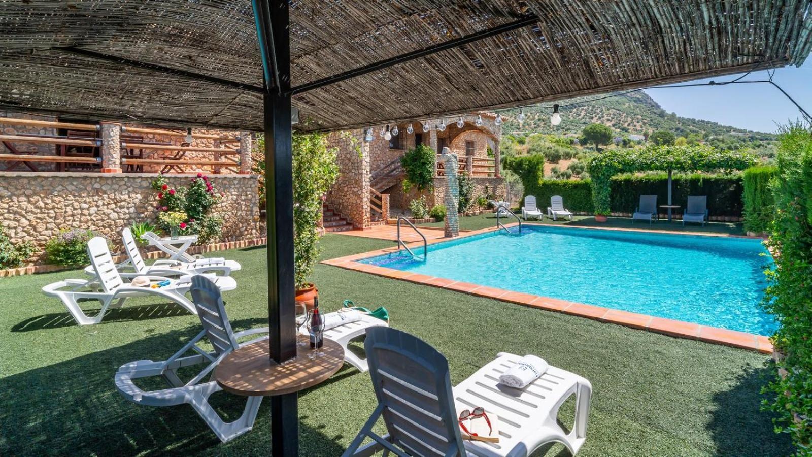 Villa Piedra De Luna Algodonales By Ruralidays Eksteriør billede