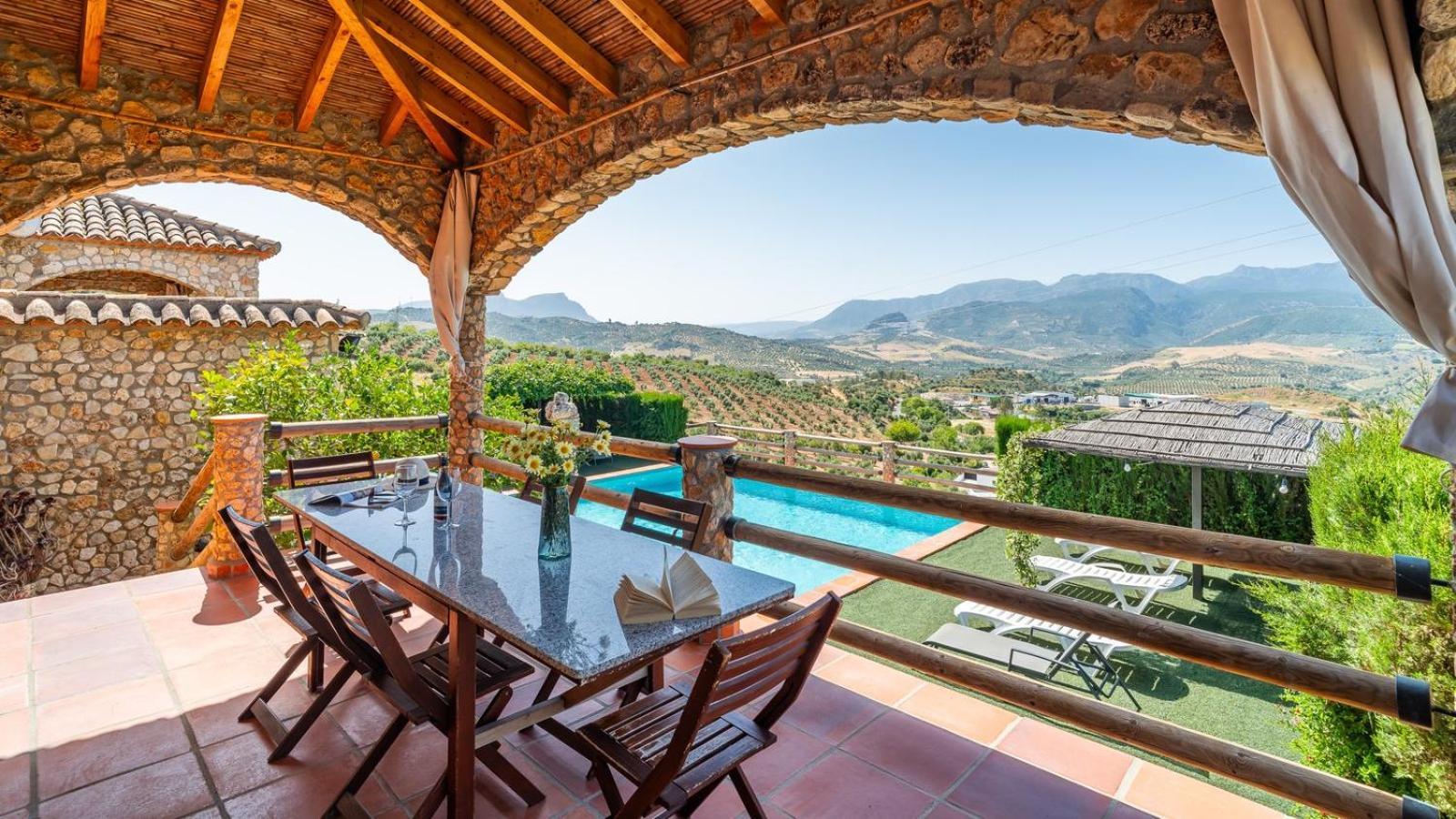 Villa Piedra De Luna Algodonales By Ruralidays Eksteriør billede
