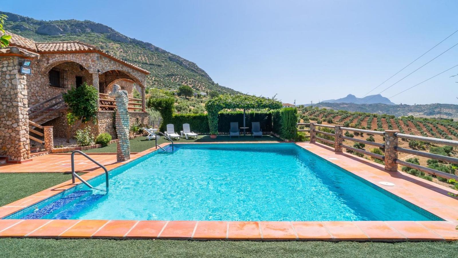 Villa Piedra De Luna Algodonales By Ruralidays Eksteriør billede